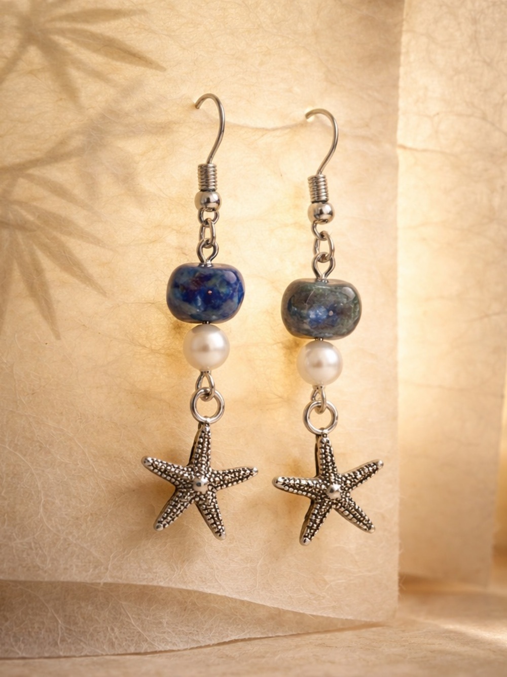 To The Market Starfish Earring Silver